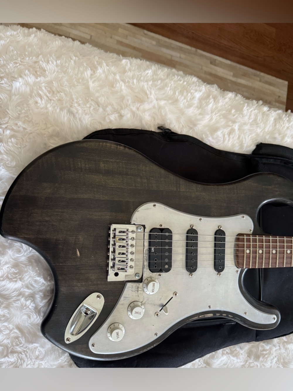 Homemade Solid Body Electric Guitar